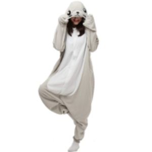 Adult Onesie Seal Costume